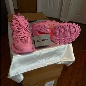 Balenciaga Kids Sneakers in Bold Pink